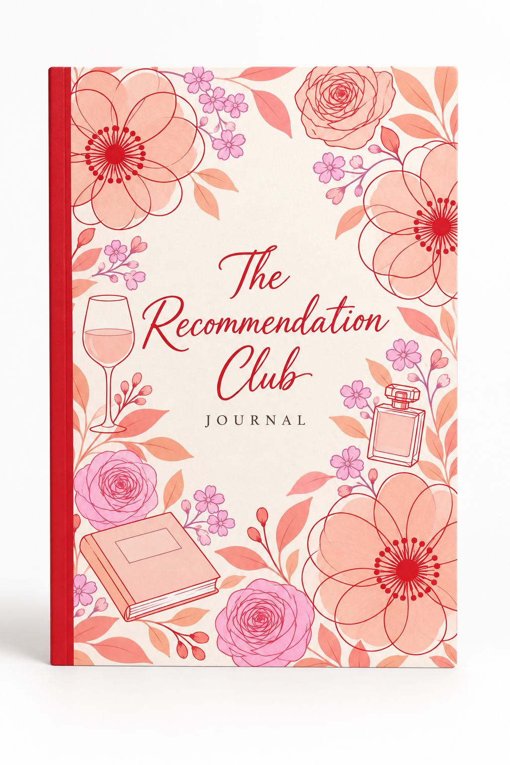 Recommendation Club Journal (Red & Pink) image 1
